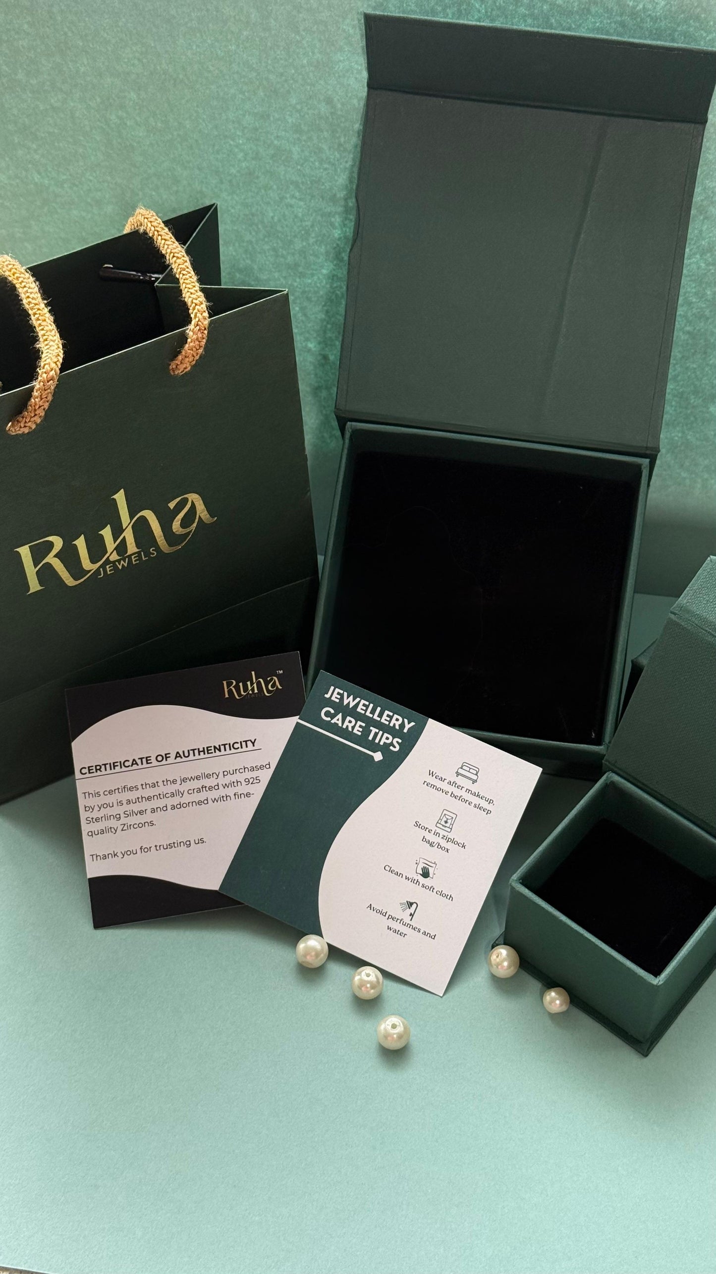 Cushion Diamond Studs Silver Earrings