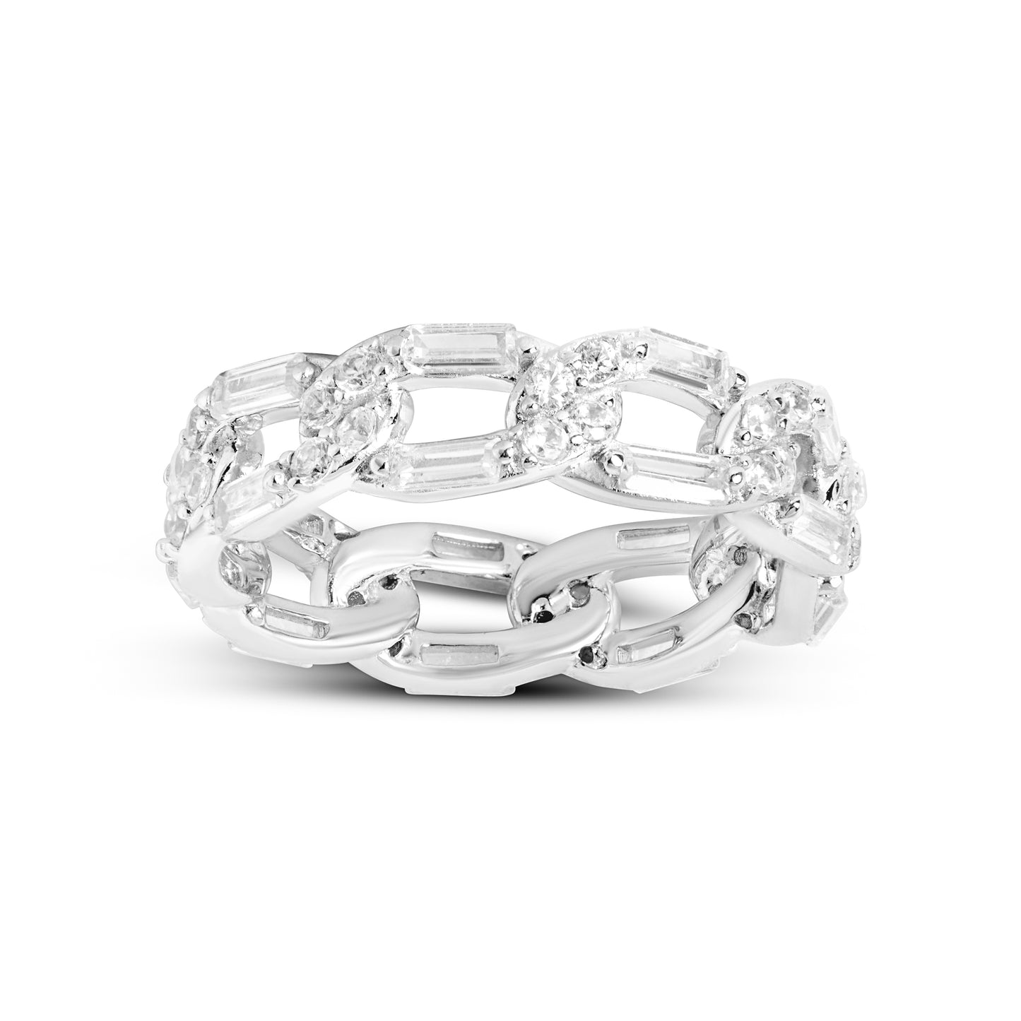 Full Link Diamond Ring
