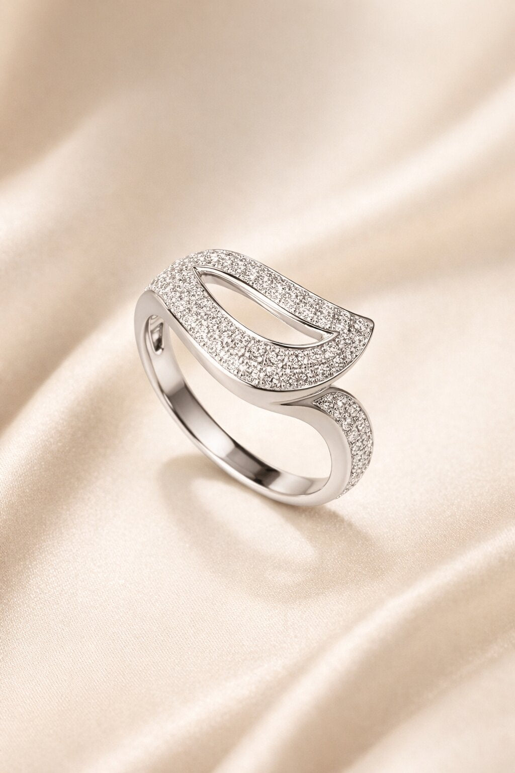 Modern Silver Ring