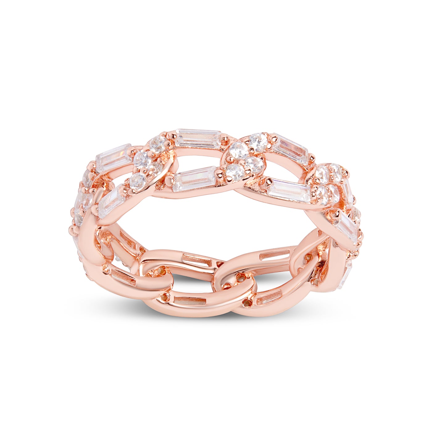 Full Link Diamond Ring