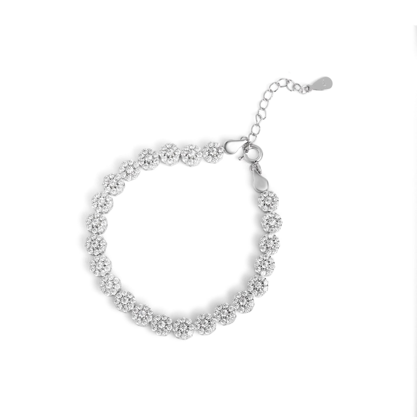 Eternal-Luxe-Tennis-Silver-Bracelet