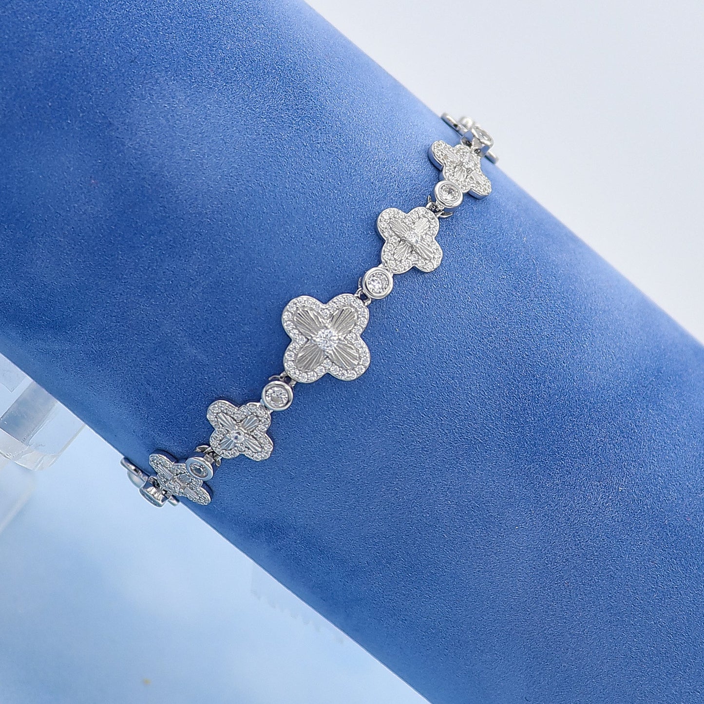 Timeless-Diamond-Silver-Bracelet