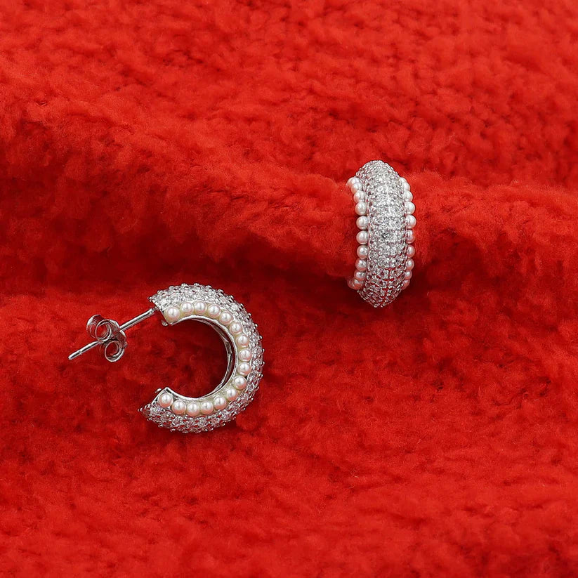 Silver Minimalistic Earrings