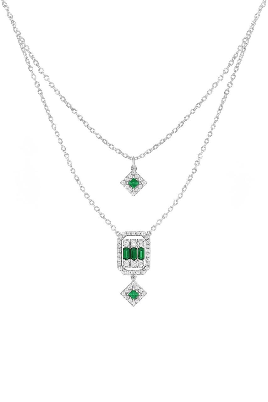 Celeste Pure Silver Pendant Set