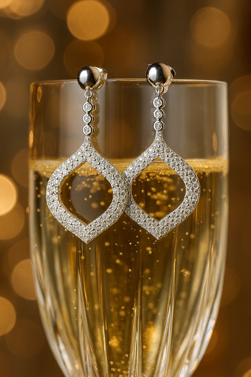 AURORA MIST SILVER EARRINGS