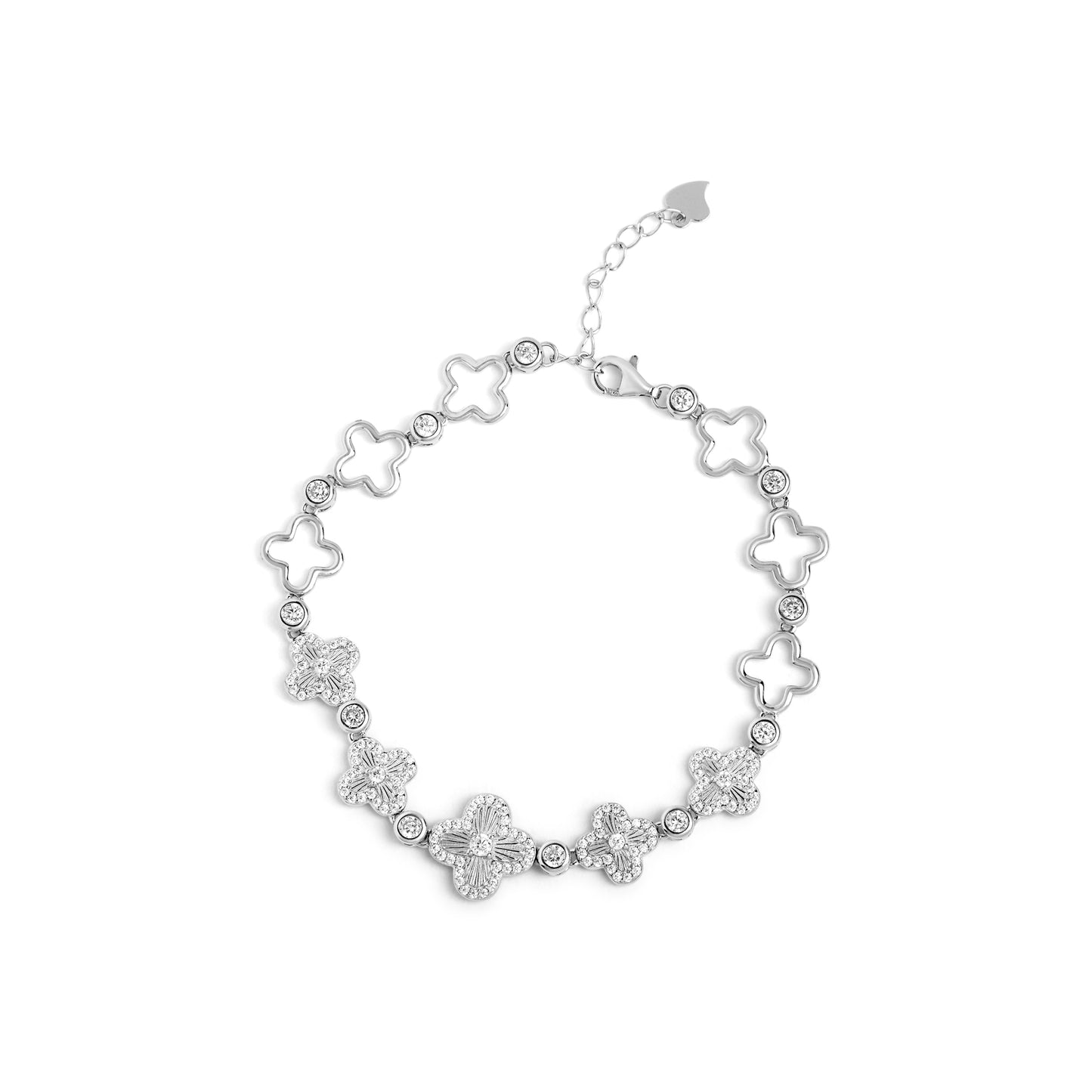 Timeless-Diamond-Silver-Bracelet