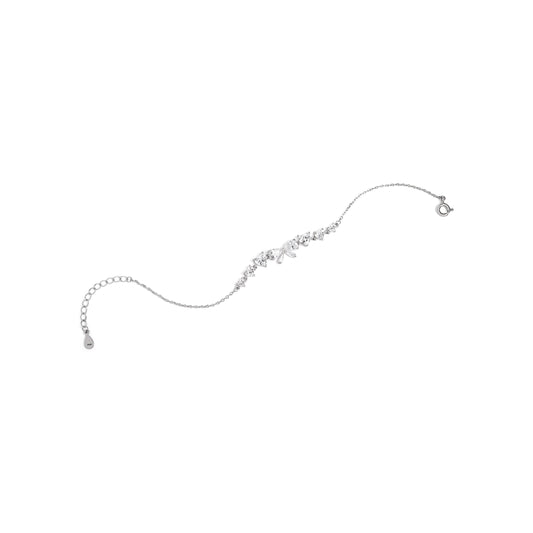 Minimal-Bow-Diamond-Silver-Bracelet