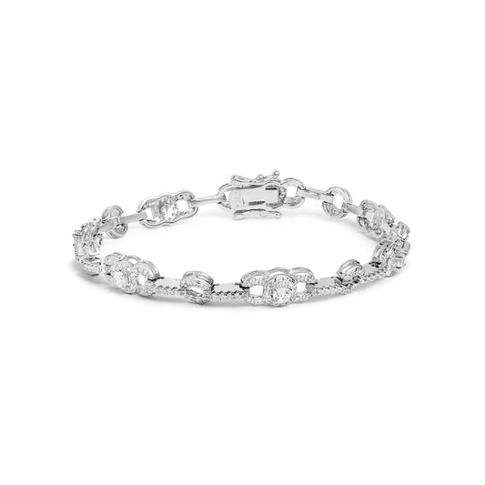 Chained-Diamond-Bracelet