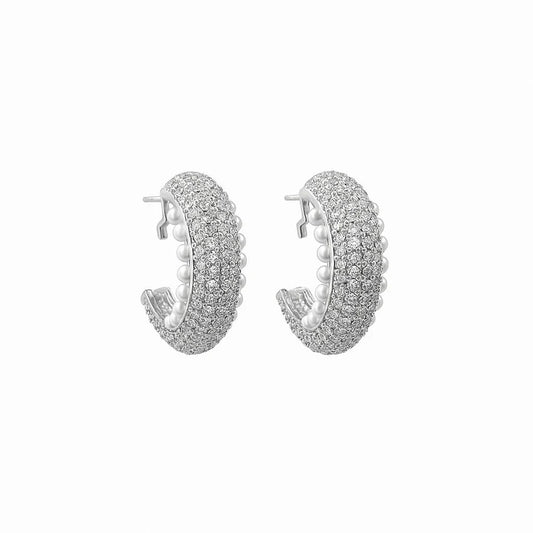 Silver Minimalistic Earrings
