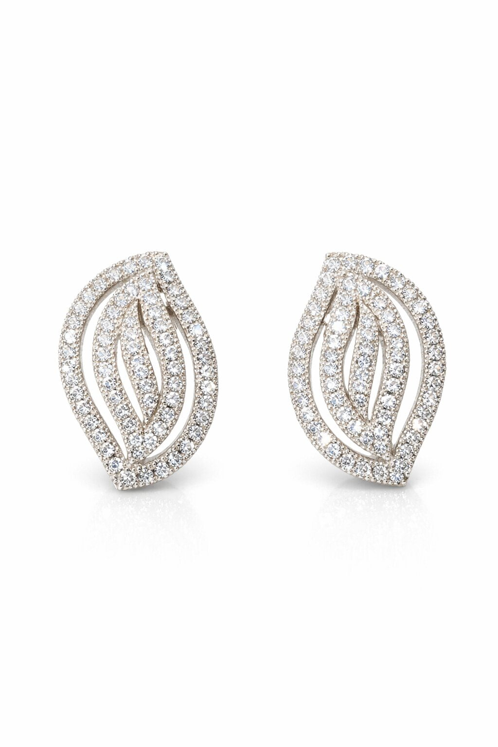 Radiant Silver Earrings
