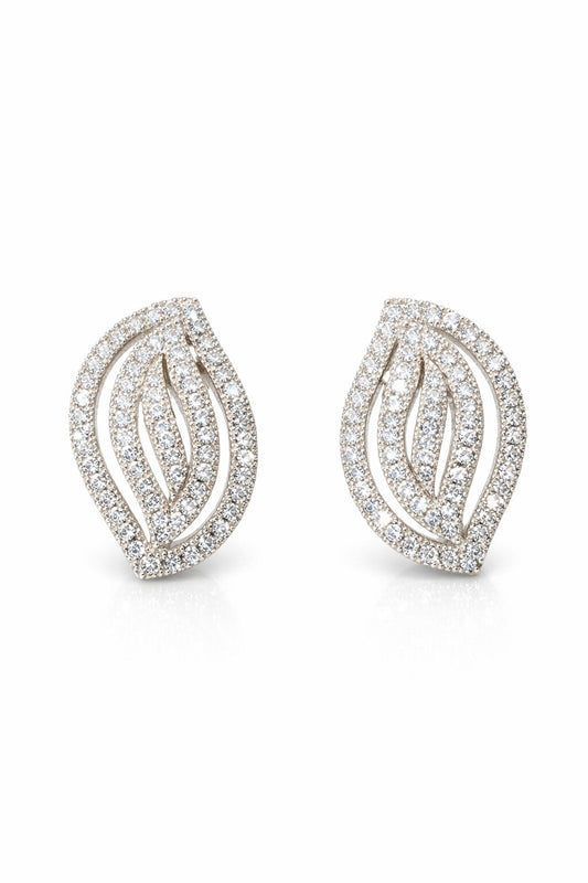 Radiant Silver Earrings