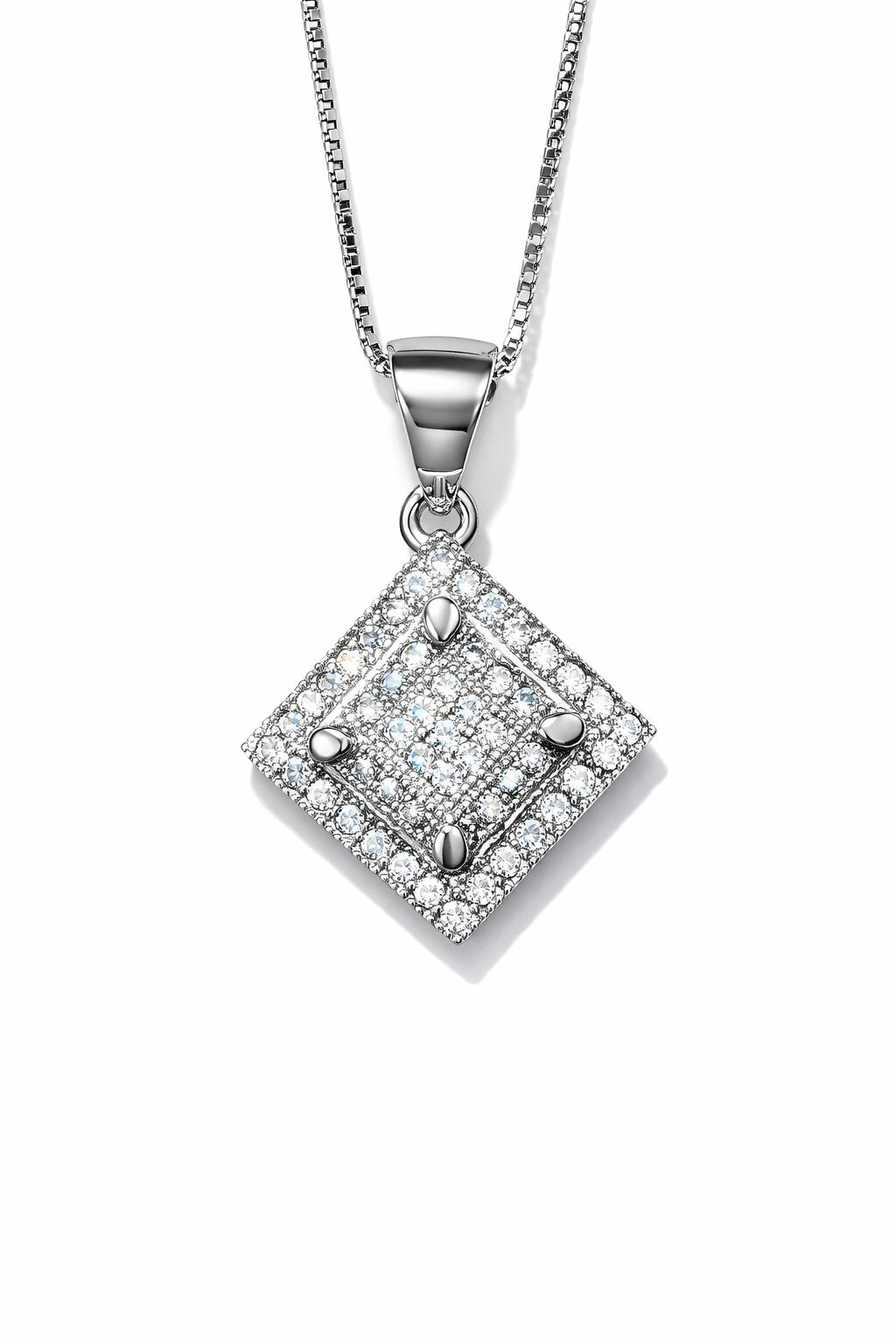 Chic Silver Pendant