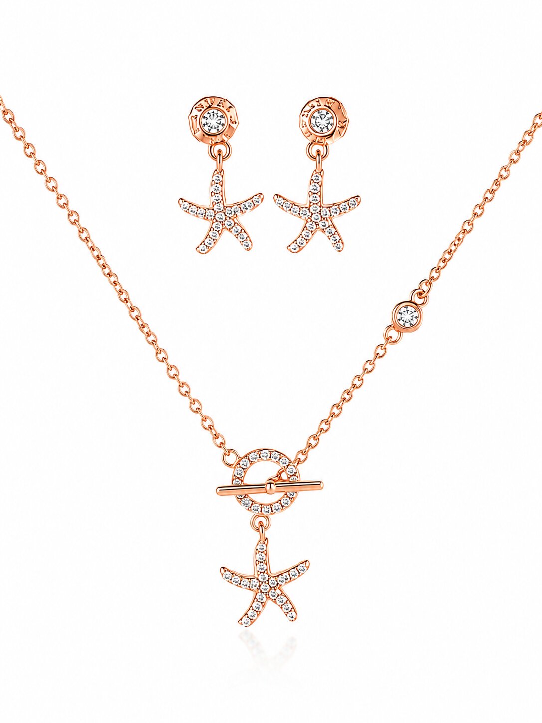 Coral Tide Pendant Set