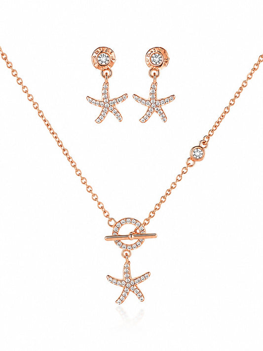 Coral Tide Pendant Set