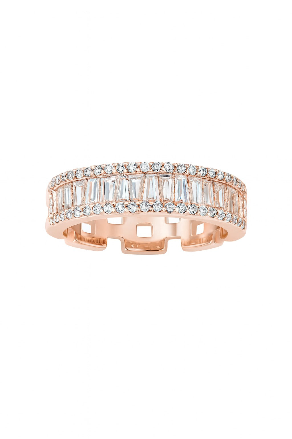 LUNA ROSEGOLD SILVER RING