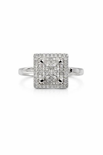 Sleek Silver Ring