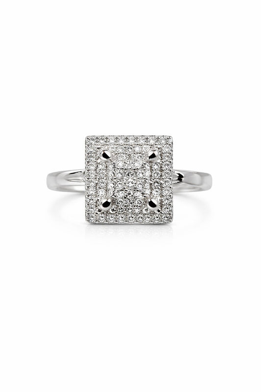 Sleek Silver Ring