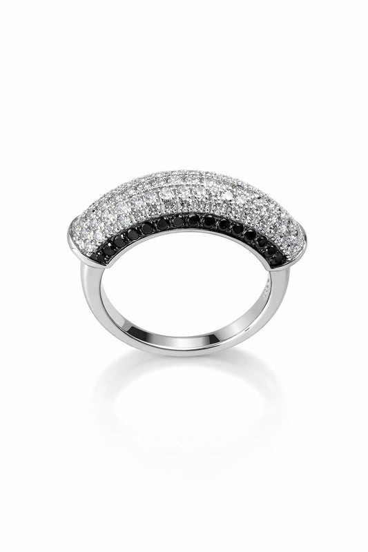 Glamorous Silver Ring