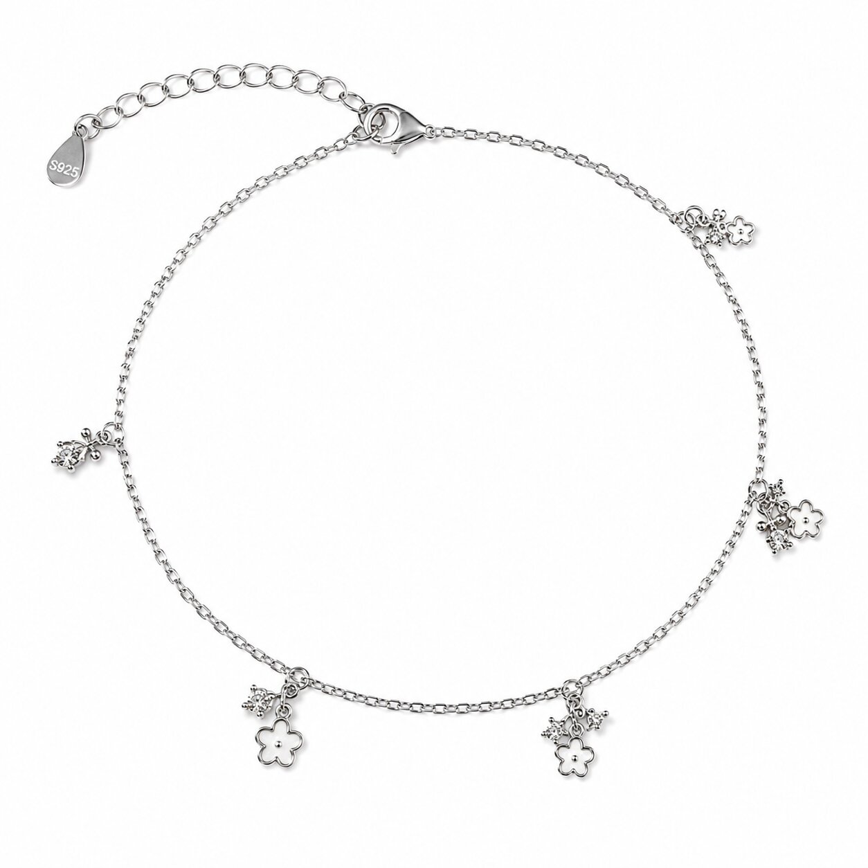 Moonflower Whisper Anklet