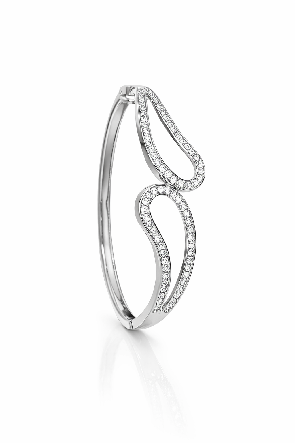 Stylish Silver Bangle