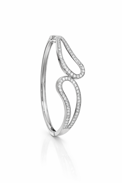 Stylish Silver Bangle