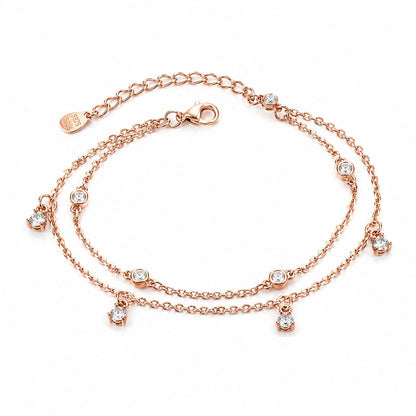 Stardust Charm Silver Bracelet