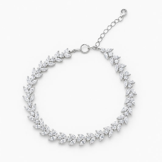 Gleamline Silver Bracelet