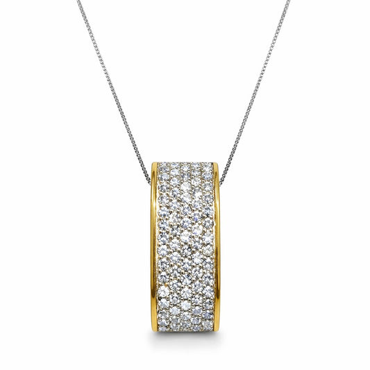 Graceful Silver Pendant