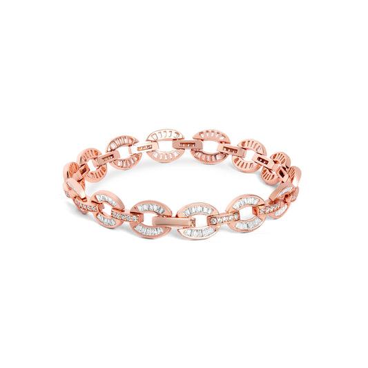 Rose-Gold-Diamond-Link-Bracelet