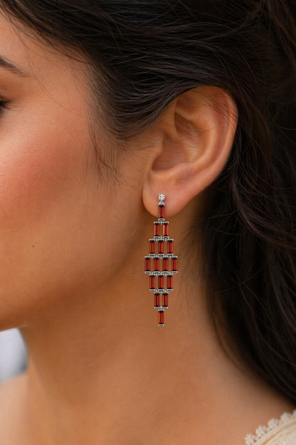 Chamber Luxe Silver Earrings