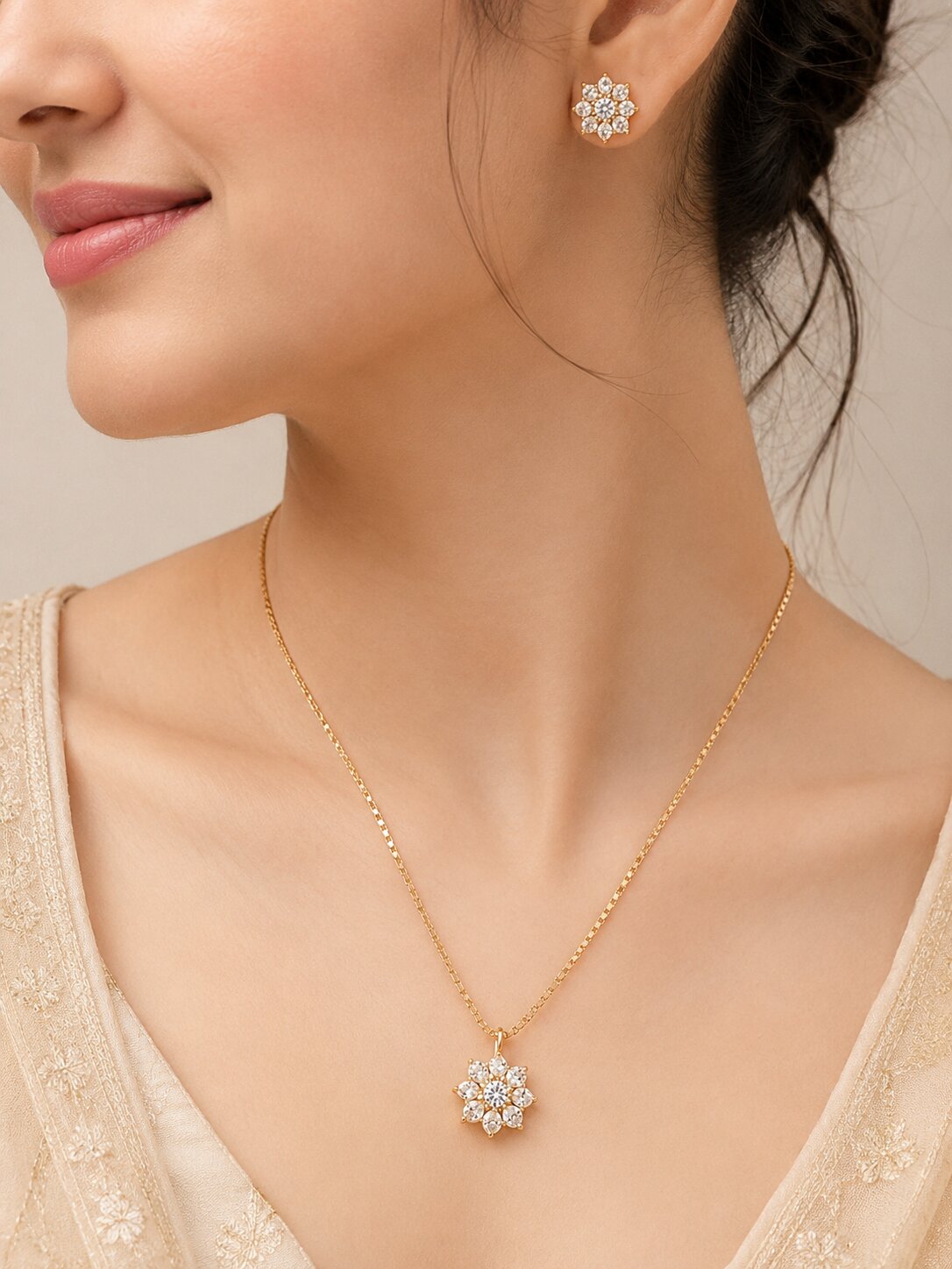 Rose Bloom Rosegold Set