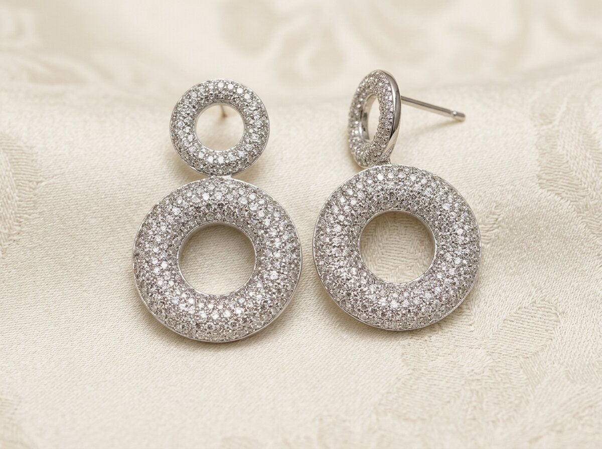 Elegant Silver Earrings