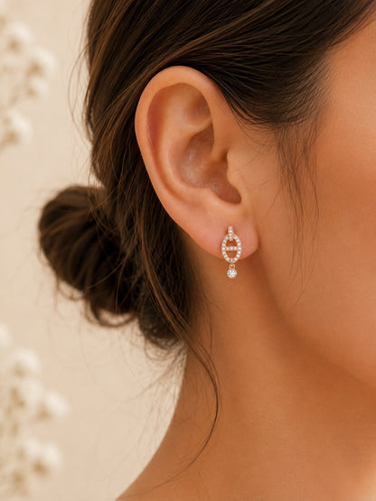Iris Drop Earrings