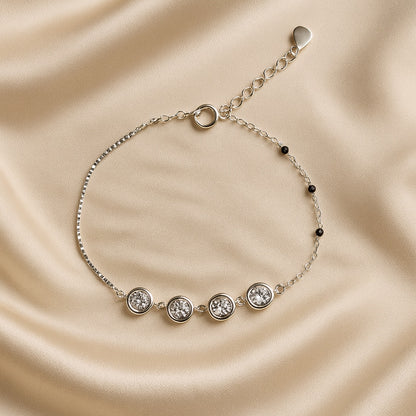 Eternal Mangalsutra Silver Bracelet