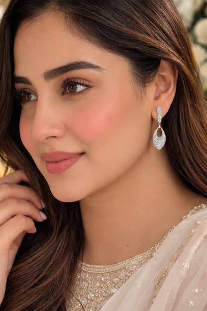 Luxury Silver Earrings