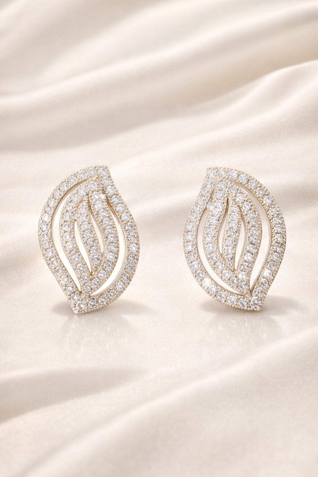 Radiant Silver Earrings