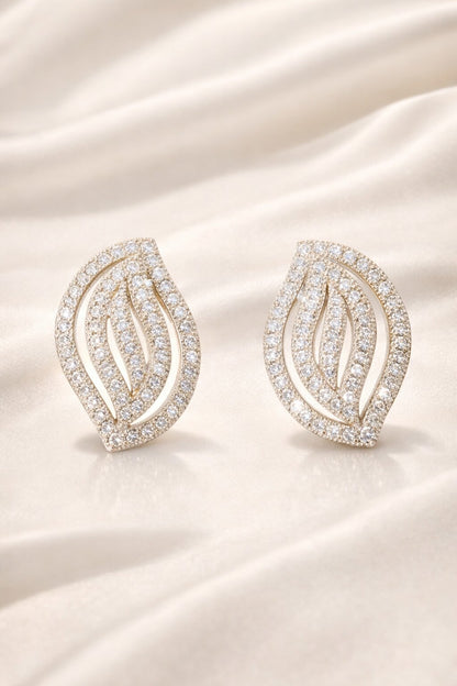 Radiant Silver Earrings