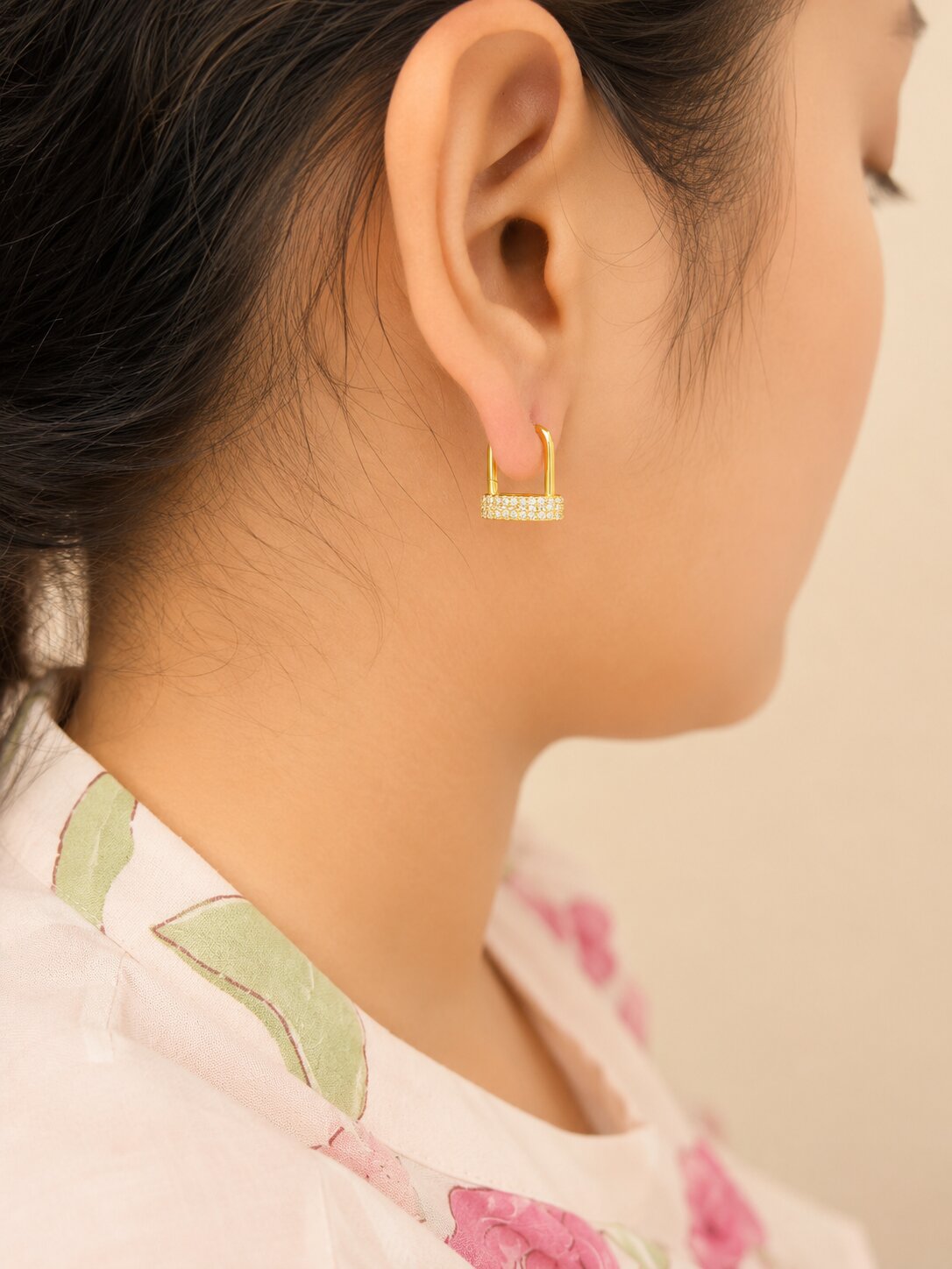 Serene Luxe Hoops