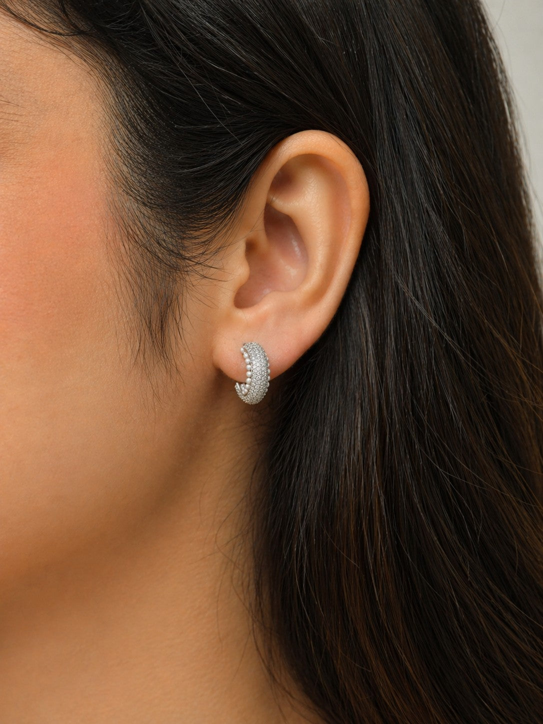 Silver Minimalistic Earrings
