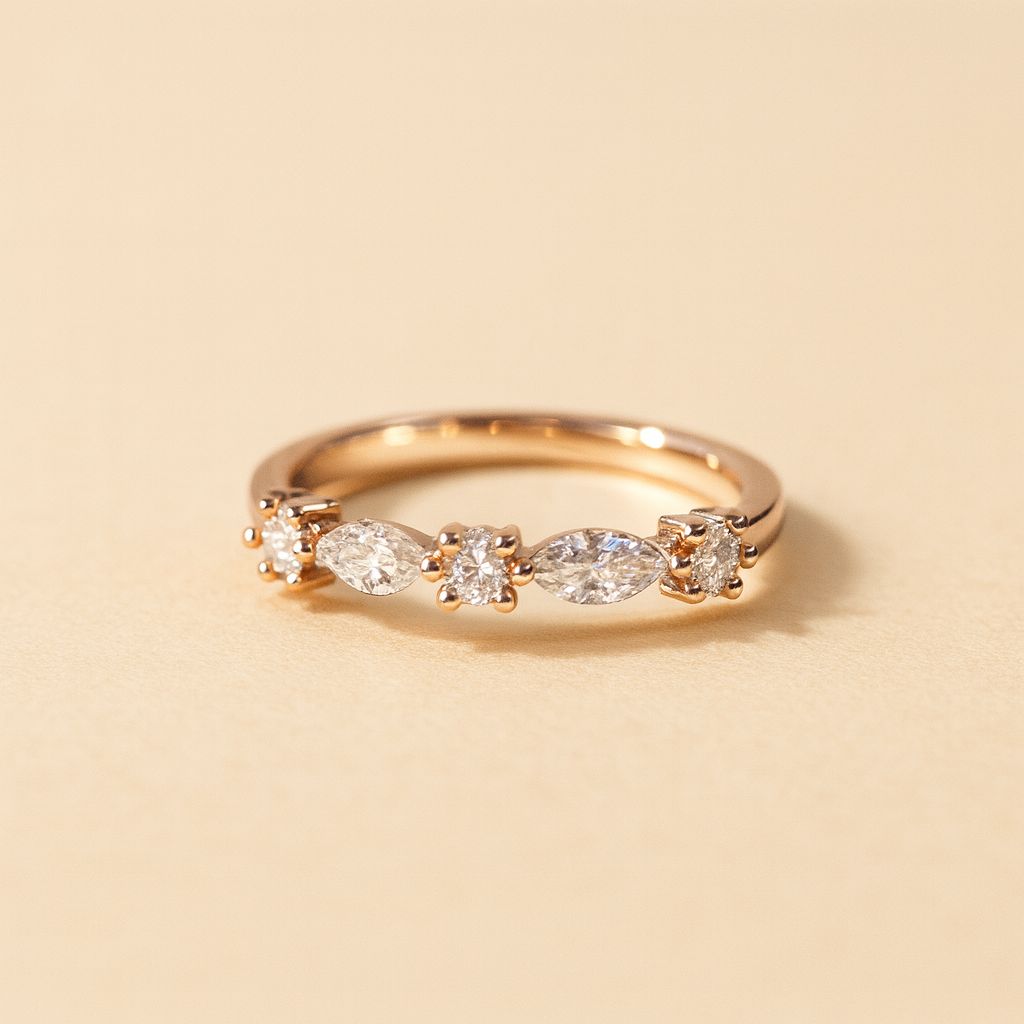 Prima Gold Silver Ring