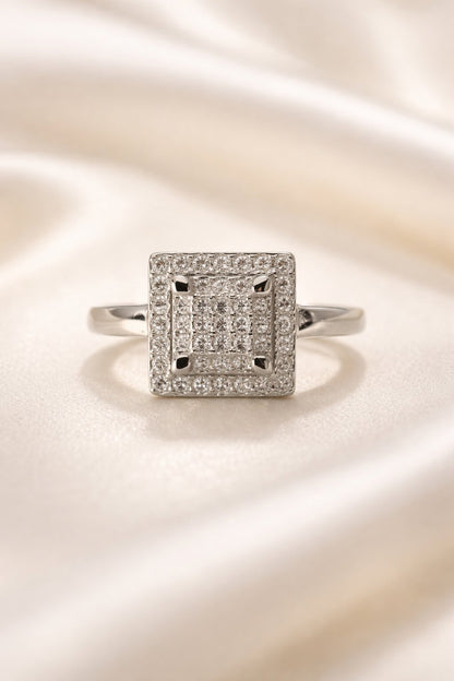 Sleek Silver Ring