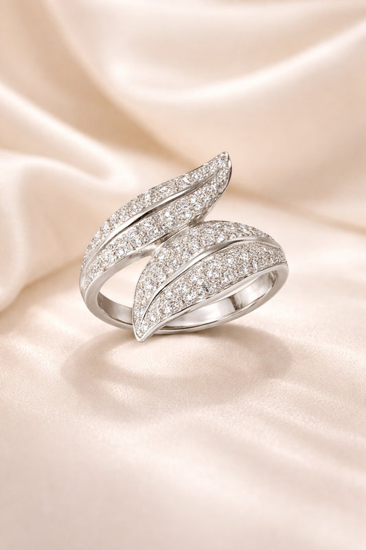 Shimmering Silver Ring