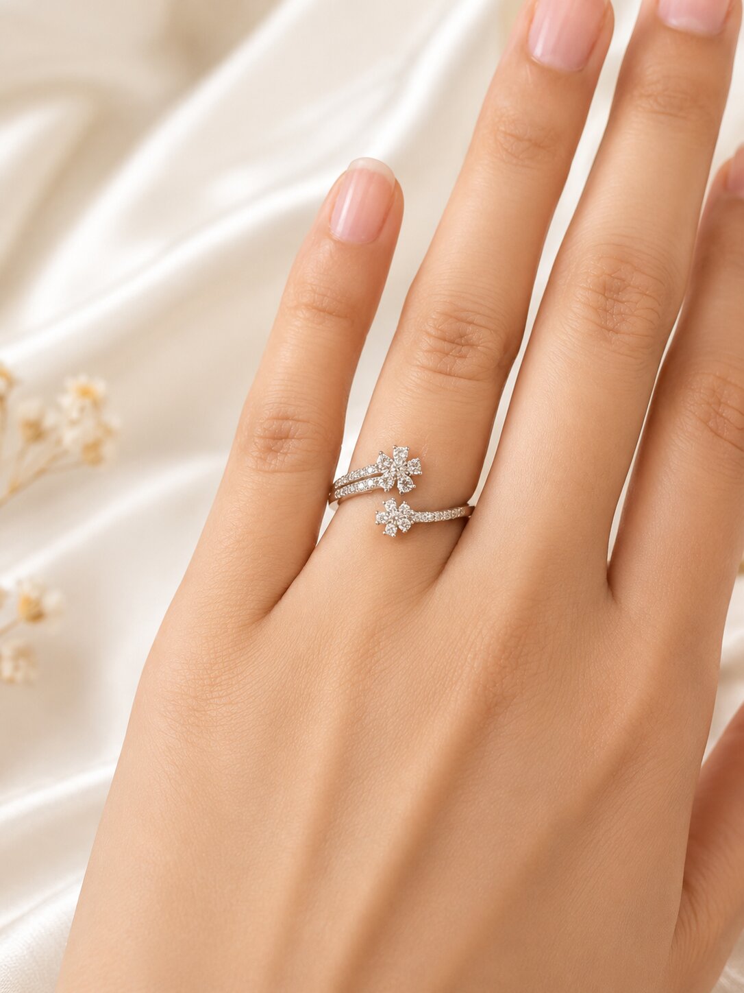 Daisy Halo Ring