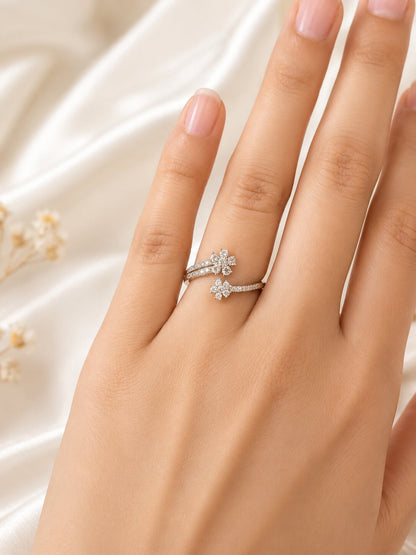 Daisy Halo Ring