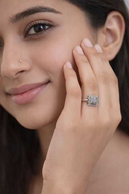 Sleek Silver Ring