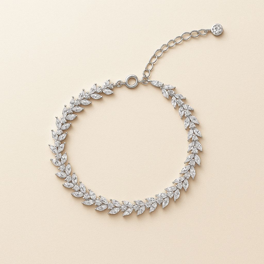 Gleamline Silver Bracelet