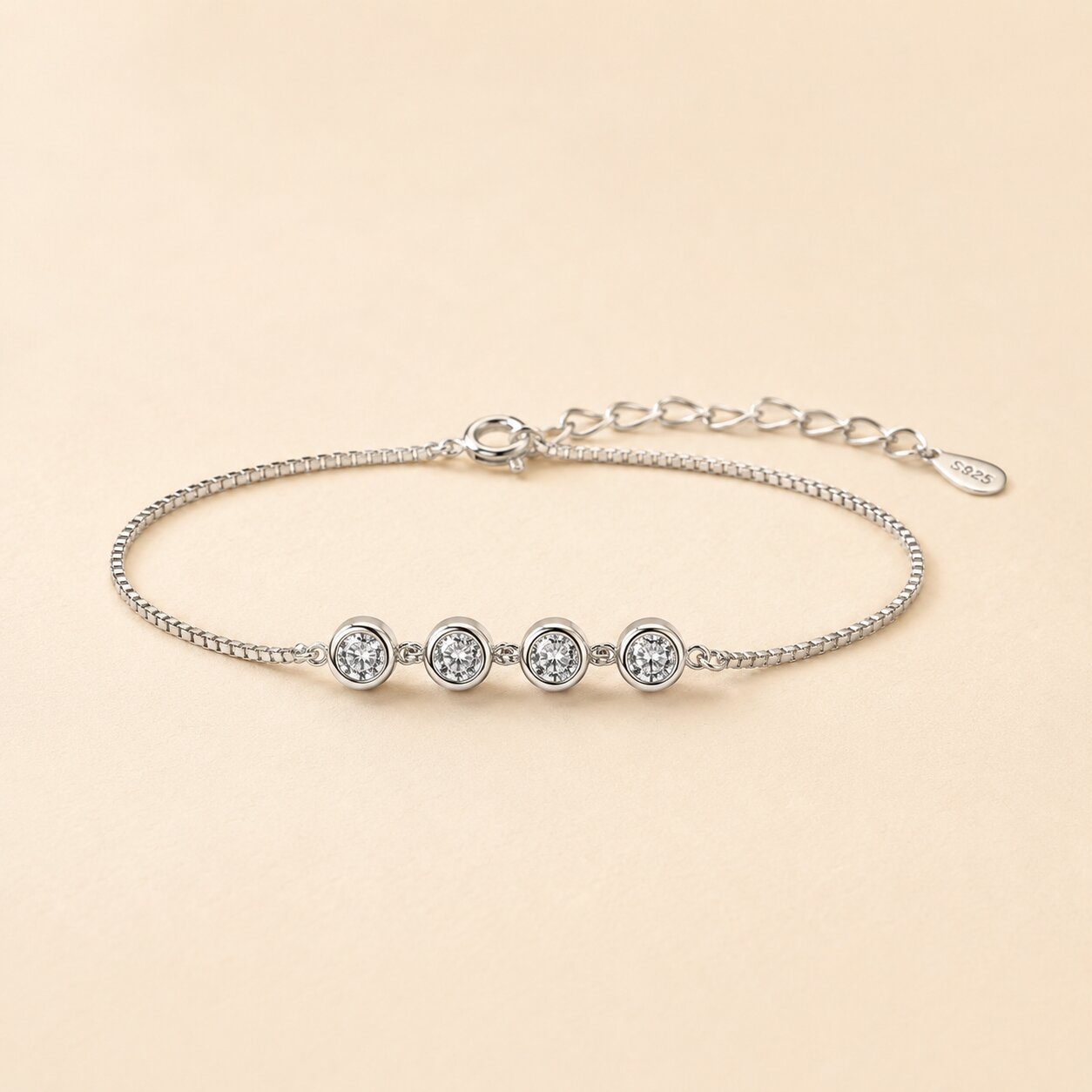 Solenne Silver Bracelet