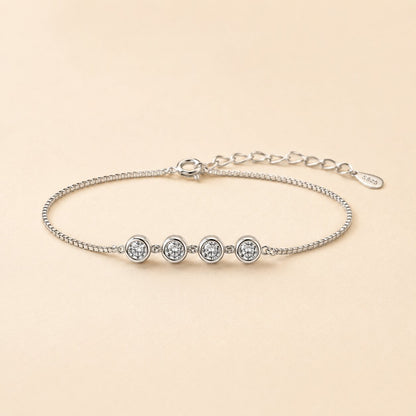 Solenne Silver Bracelet