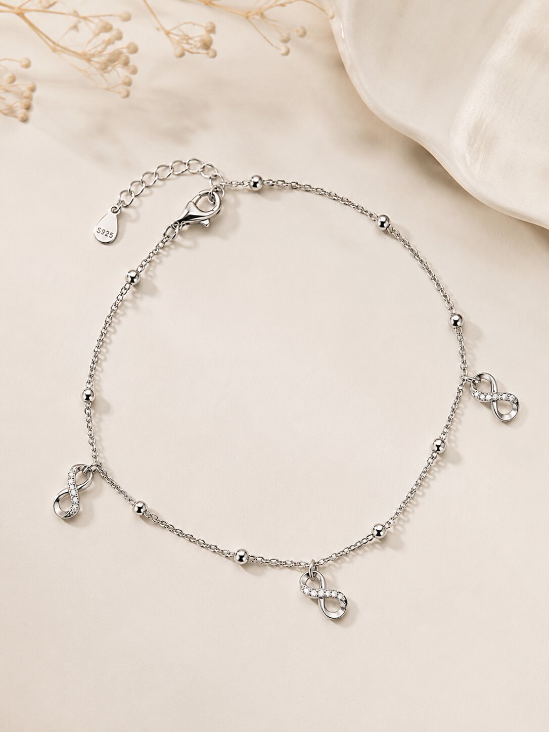 Infinity Whisper Anklet