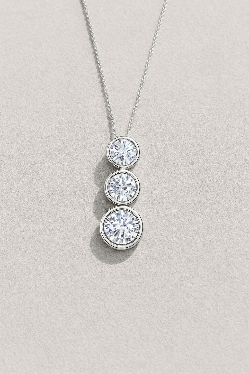 Classic Round Silver Pendant